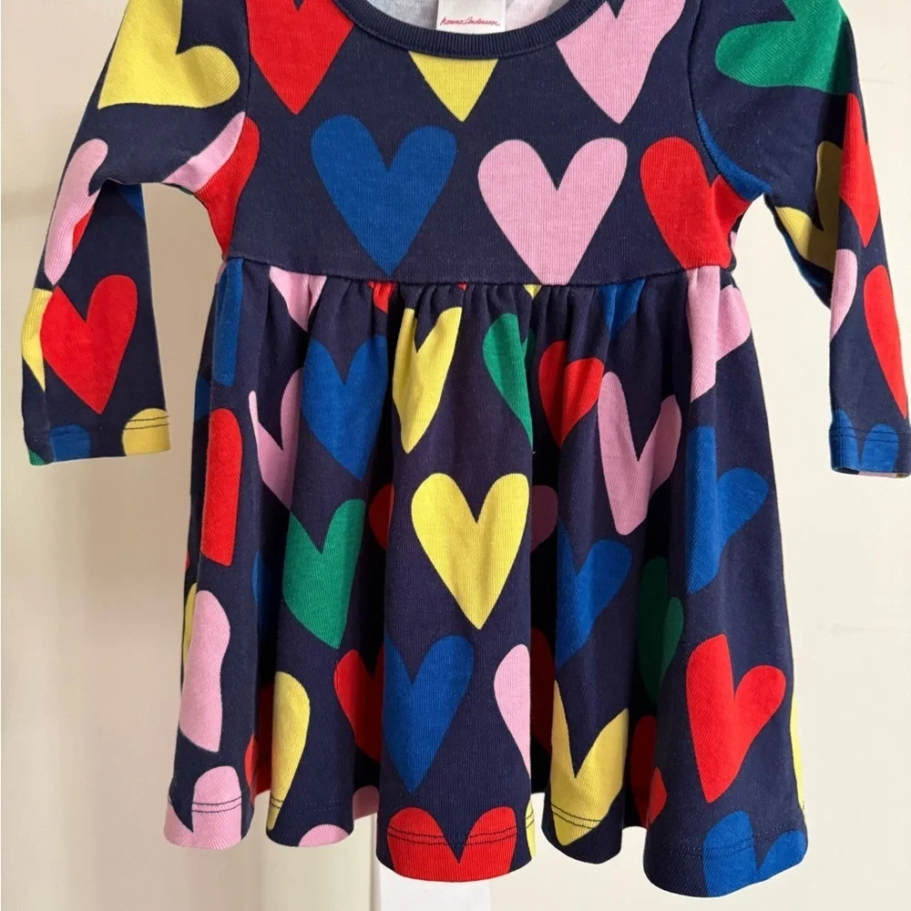 Hanna Andersson Happy Hearts Dress